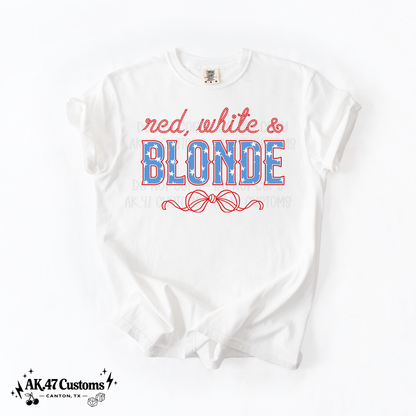 Red White & Blonde