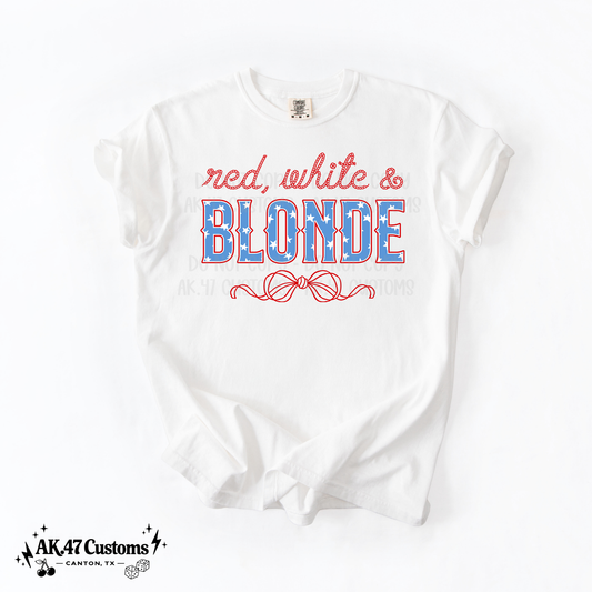 Red White & Blonde