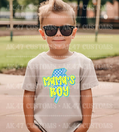 Mamas Boy Checkered