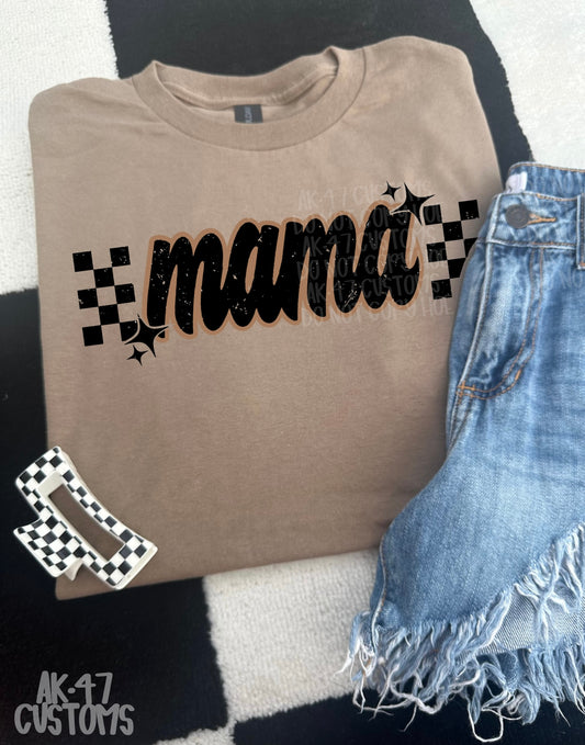 Mama Tan Checkered