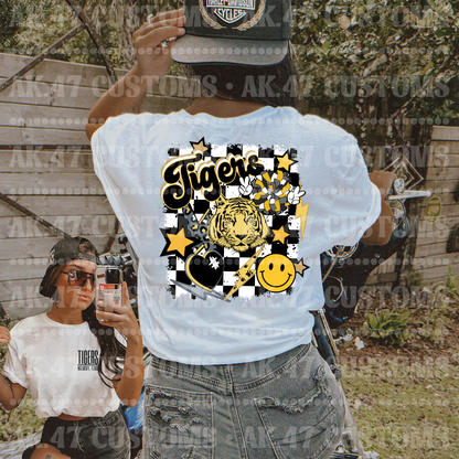 Malakoff Tigers Preppy Collage