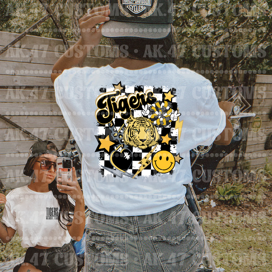 Malakoff Tigers Preppy Collage