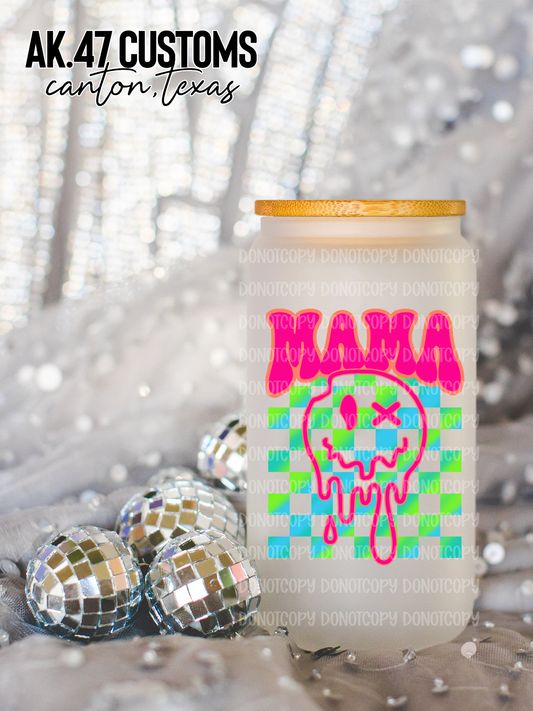 Drip Mama Glass Tumbler