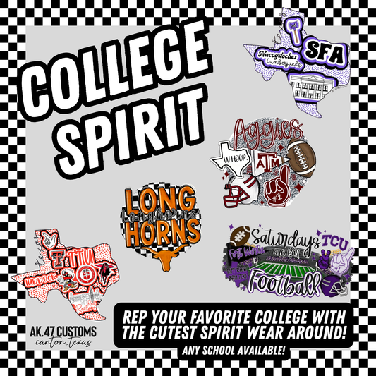 College Spirit Tee