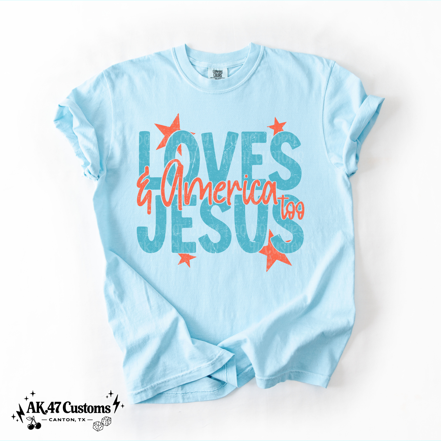 Loves Jesus & America