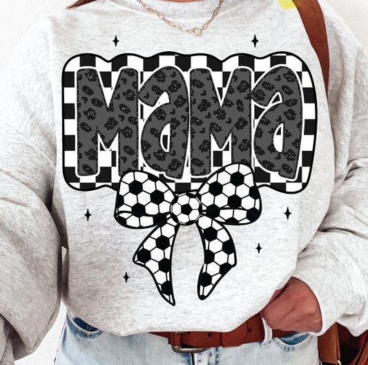 Leopard Soccer Mama