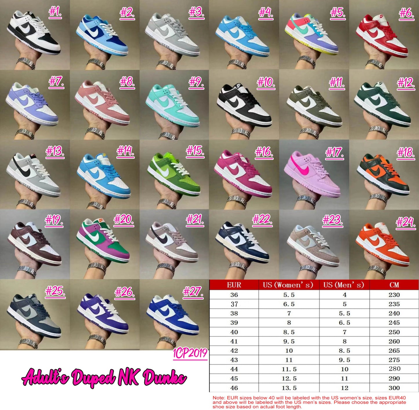 Adult Bling Shoes - PREORDER