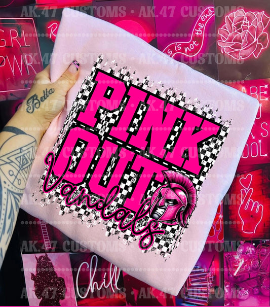Pink Out Mascot