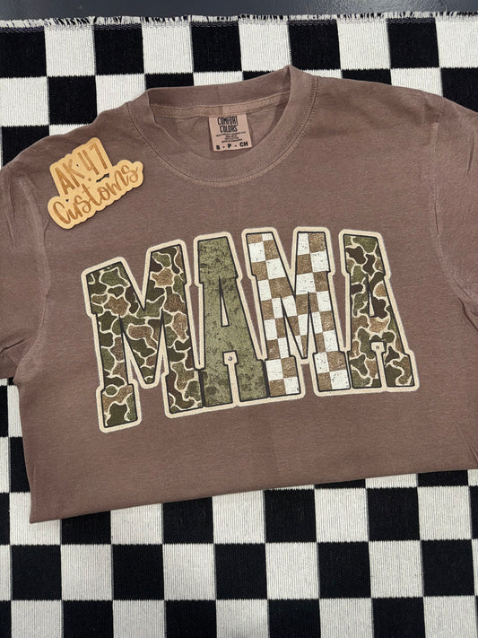 Retro Camo Mama - Small