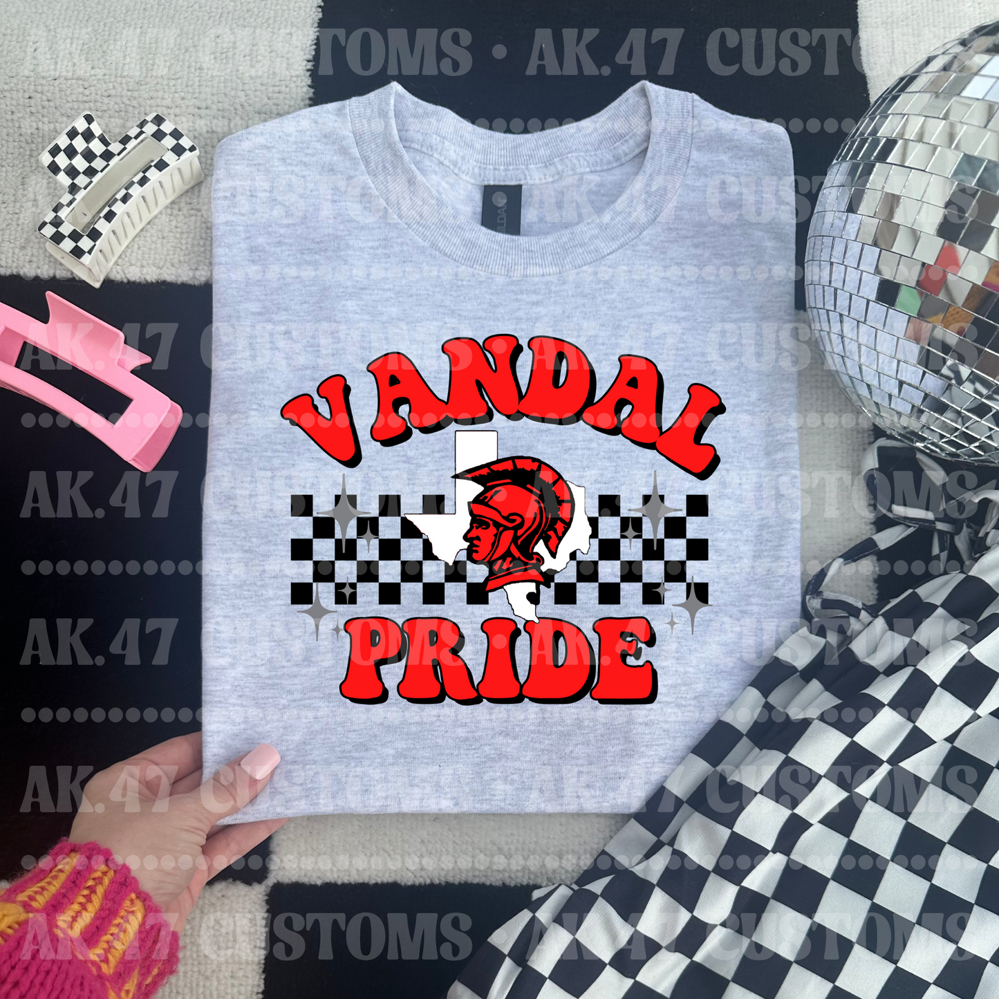 Checkered Mascot Pride