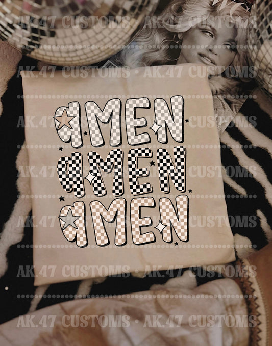 Checkered Amen