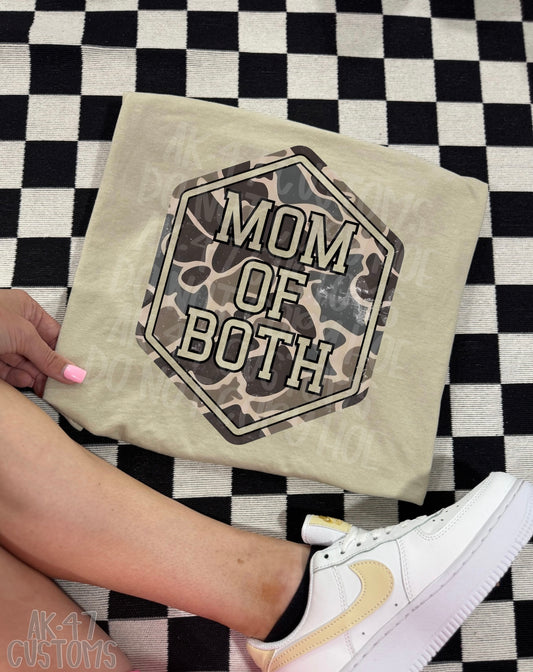 Mom Of Both Vintage Camo