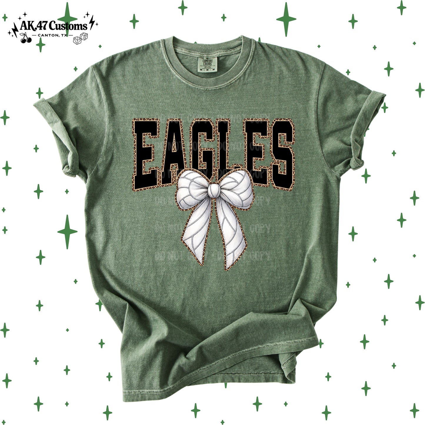 Eagles Volleyball Bow