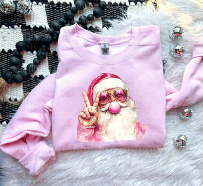 Pink Bubblegum Santa
