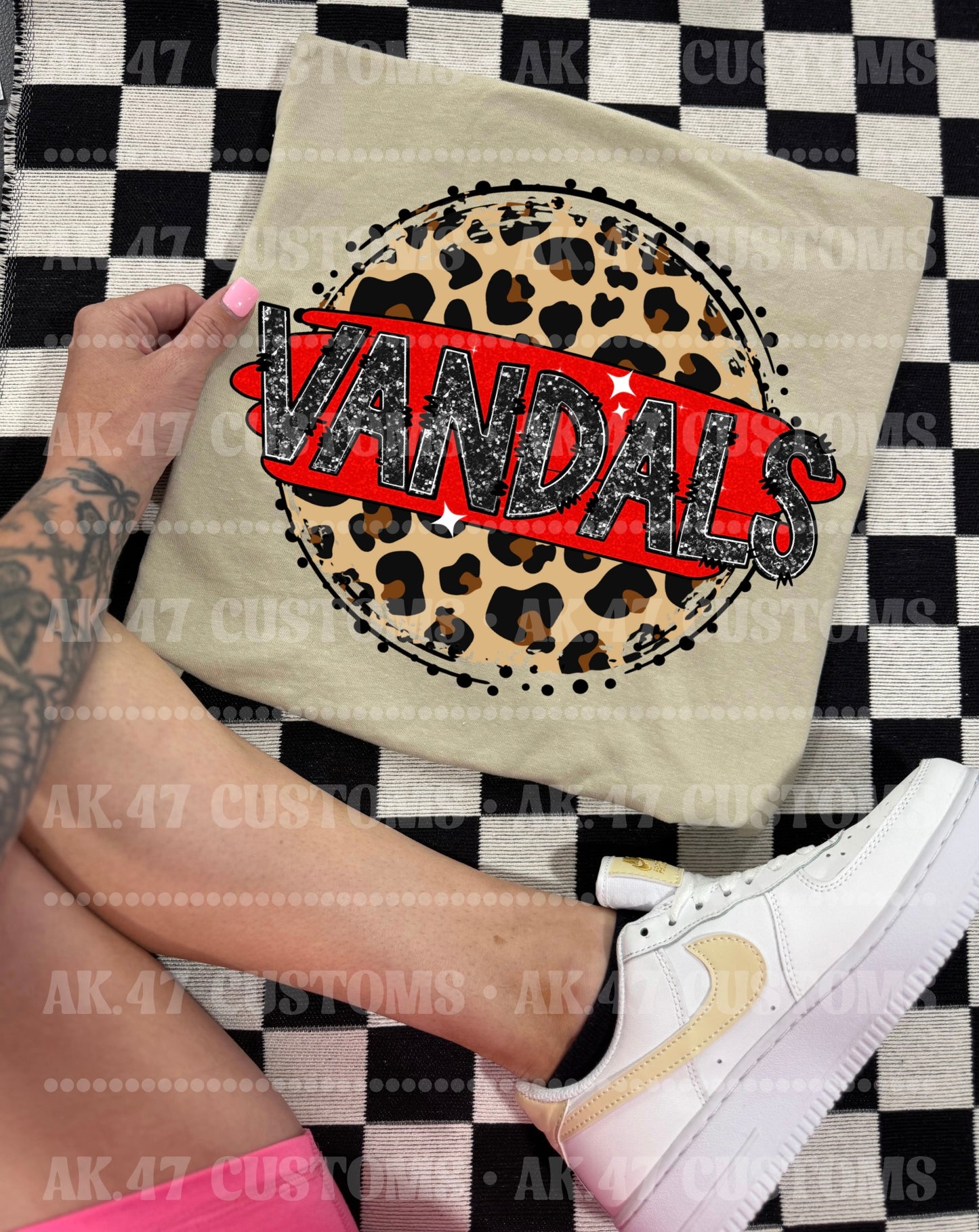 Leopard Mascot