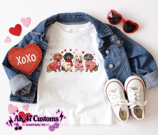Dachshund Valentine