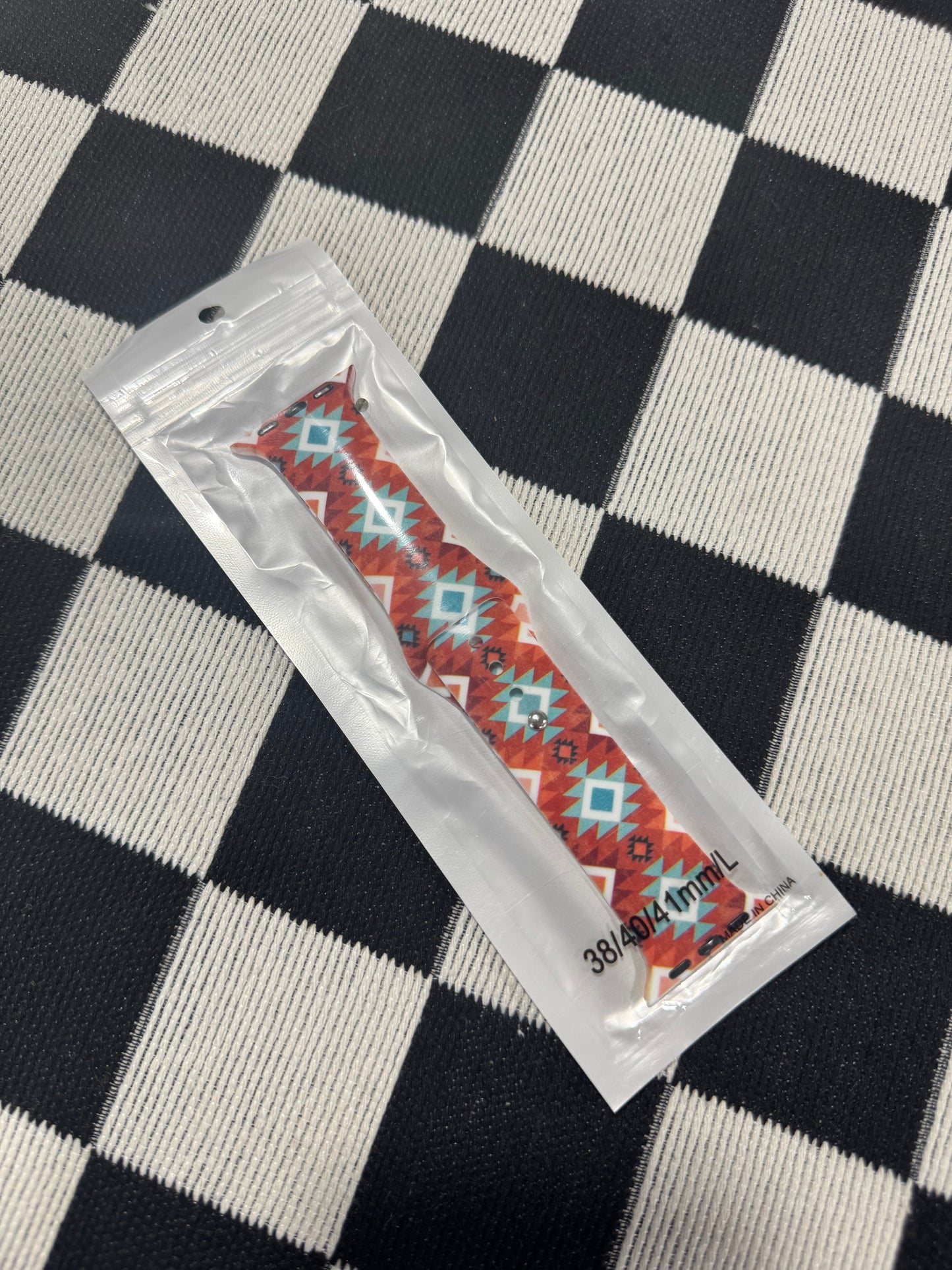 Brown Aztec Apple Watch Band - 38/40/41mm