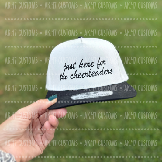 Just Here For The Cheerleaders Hat