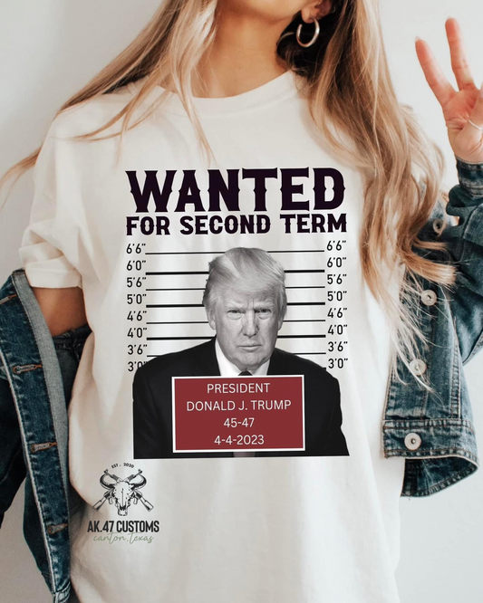 Wanted For Second Term